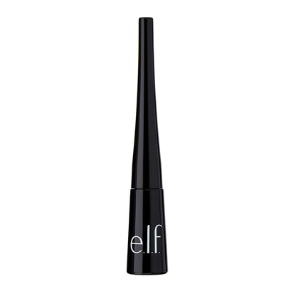 e.l.f. Expert Liquid Liner, Smudge-proof, Buildable, Long-lasting, Enhances, Defines, Jet Black, Precision Brush 4.2ml